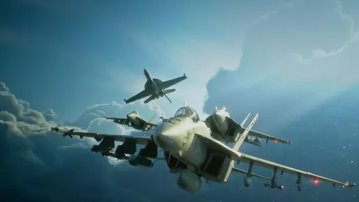 ACE COMBAT 8 WINGS OF THEVE — боевые самолёты и воздушные сражения